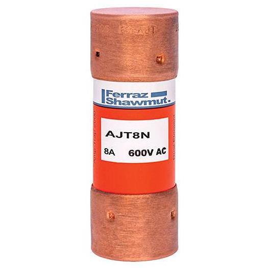 Ferraz Shawmut AJT8N Fuse 8A 600V AC - GHB-63-D24