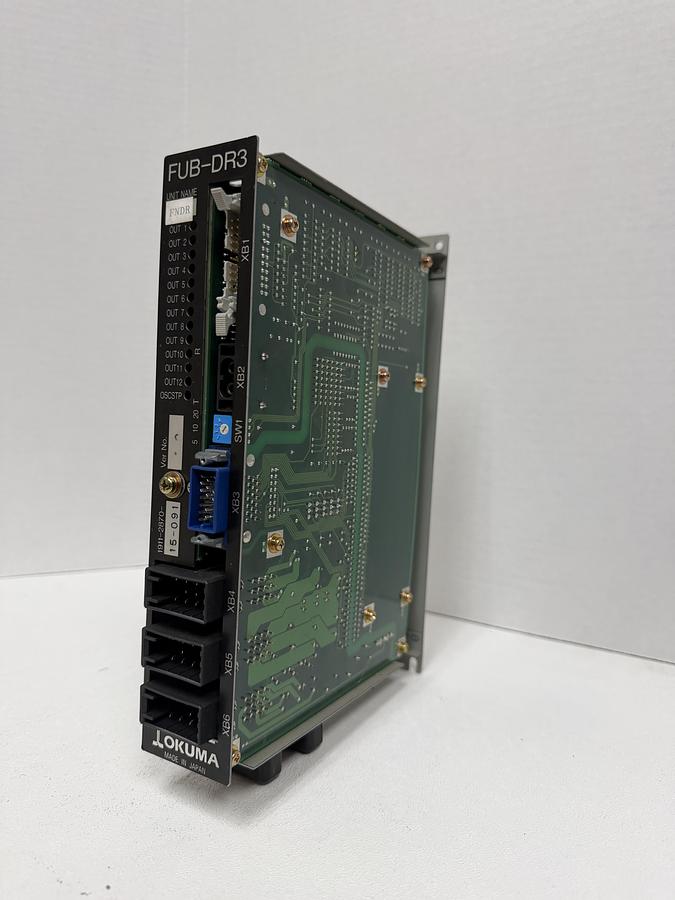 Used Okuma FUB-DR3 1911-2870-15-091 Servo Control Board GHA-37 