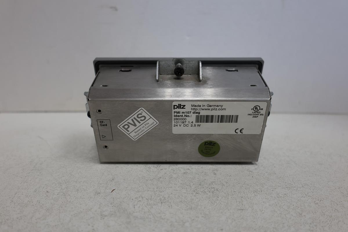 Used Pilz PMI m107 diag HMI Operator Panel 260000 24VDC Industrial Terminal GHC-4