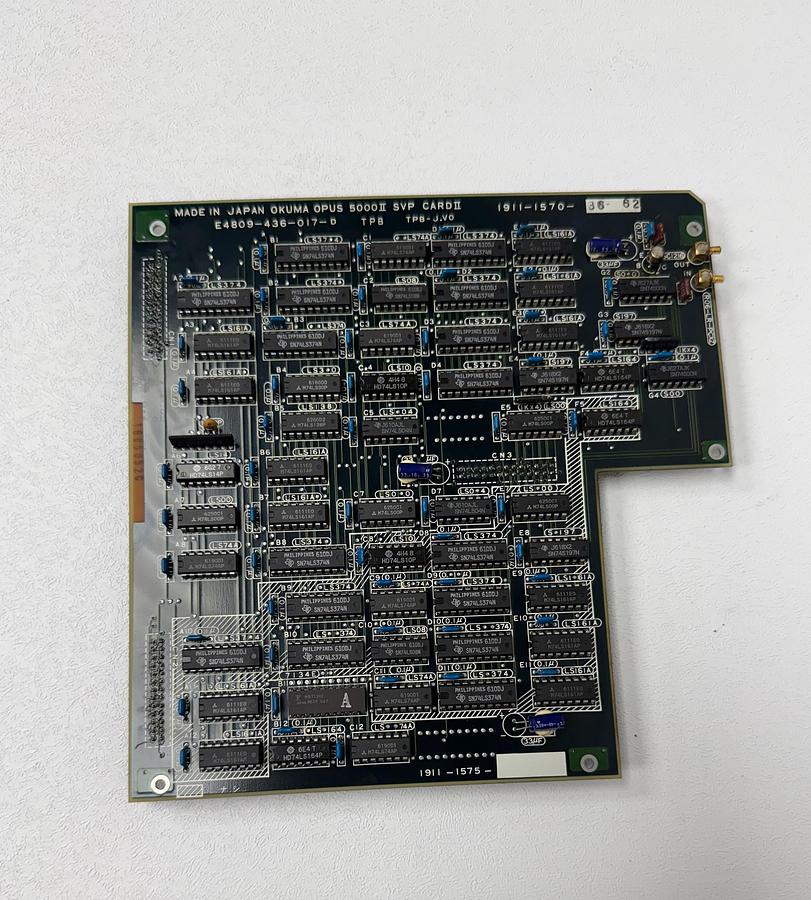 Used Okuma OPUS 500 II SVP Card E4809-436-017-D TPB-J.VO GHA-31