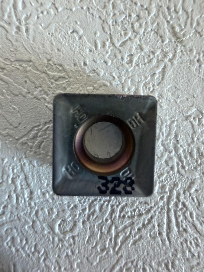 Used ISCAR SPMT 100408TR-HQ New Carbide Inserts IC328 4pcs