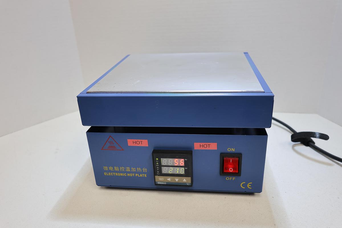 Used Digital Electronic Hot Plate 800W 110V PID Temp Controller Lab Heater