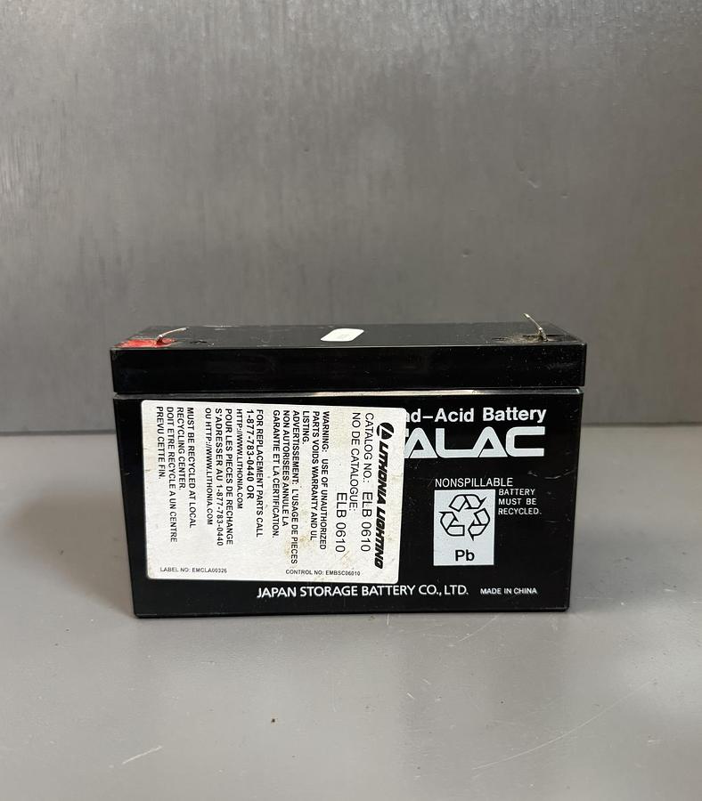 Used LITHONIA LIGHTING ELB0610 GHB-43