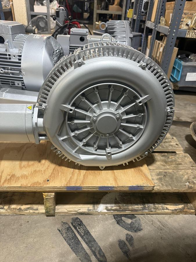 Used Fuji Electric 2VFB50-6.16-7W Ring Compressor Regenerative Blower 