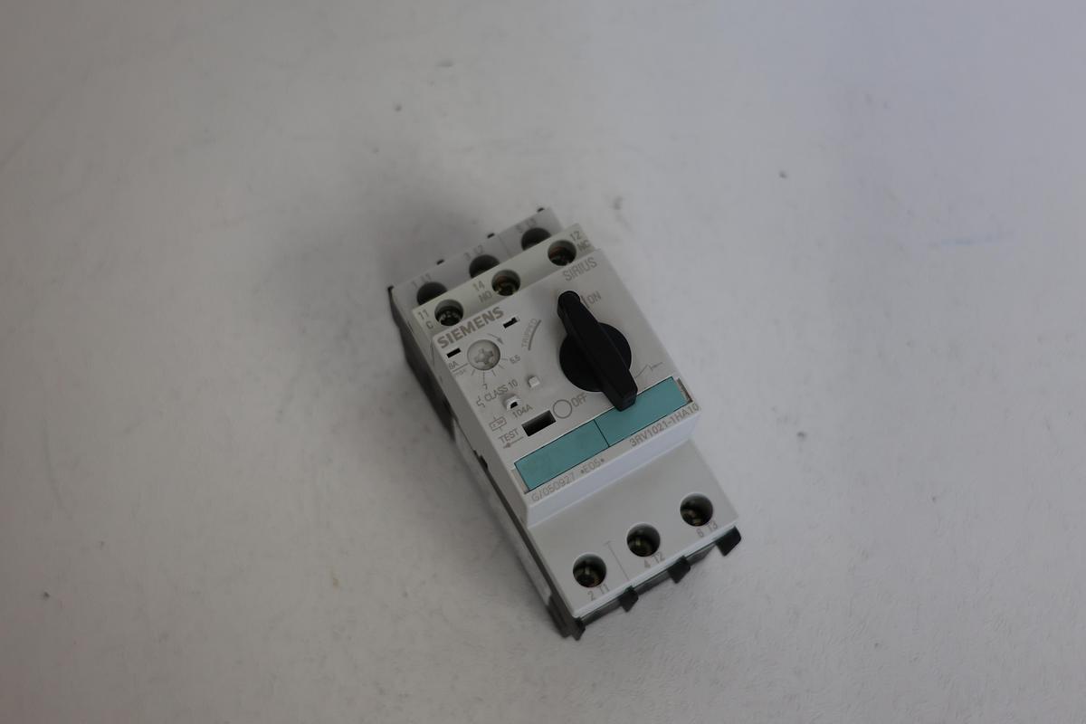 Used Siemens 3RV1021-1HA10 Motor Protection Circuit Breaker GHA-141