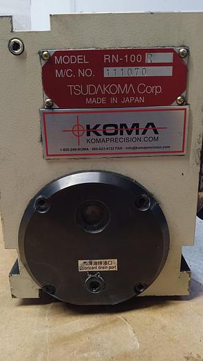 Used Koma Precision Tsudakoma RN-100R Rotary Table GH505
