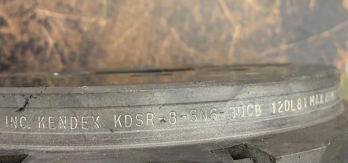 Used Kennametal Kendex KDSR-8-SN6-30CB Face Mill Max RPM 1000 GHA-76