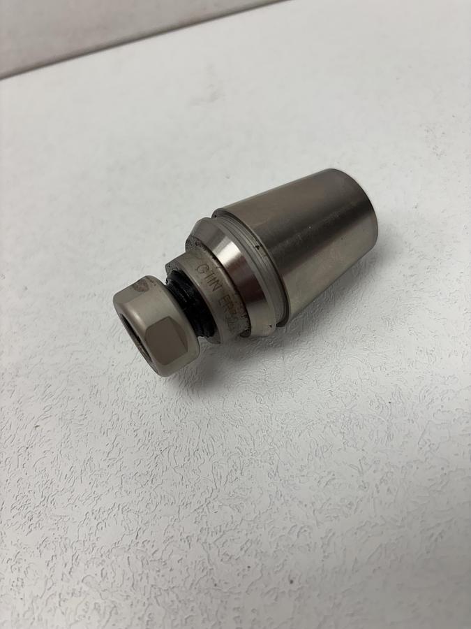 Used Iscar GTIN ER32 Collet Tapping Attachment ANSI .318X.238 E GHC-24