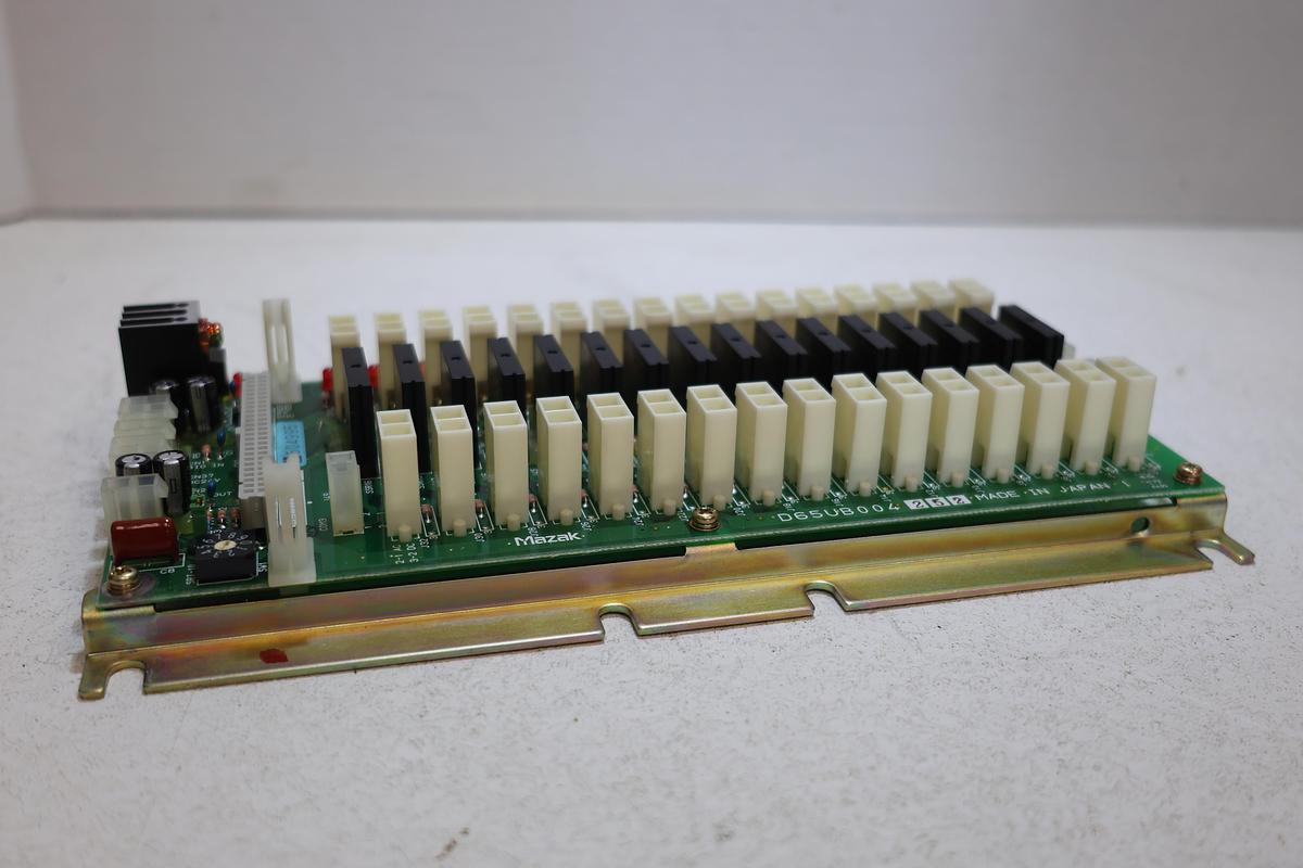 Mazak D65UB004252 Remote I/O Relay PCB Circuit Board – New Old Stock