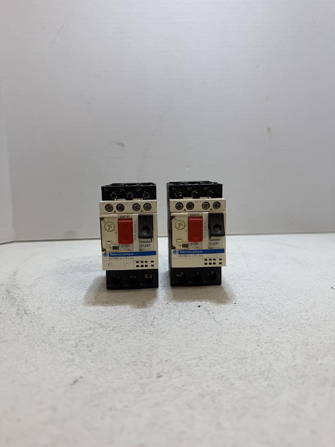 Used Telemecanique GV2ME16 Manual Motor Starter / Motor Protection Circuit Breaker – 9-14A