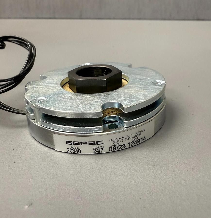 Used Sepac 20340 UTSEB Series Spring Engaged Power-Off Brake UTSEB-221-24 M14 GHC-25