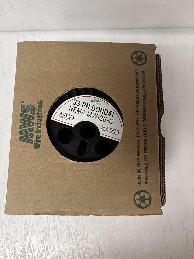 33 GAUGE COPPER MAGNET WIRE 4.64Lbs  GHA-177