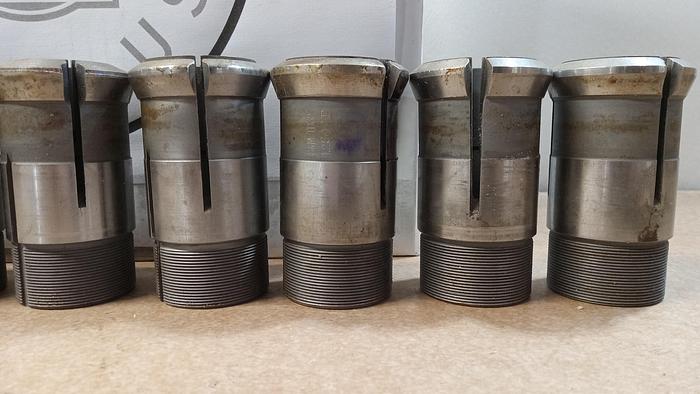 Used Lot of 10 S&M TD32 Collets GH504