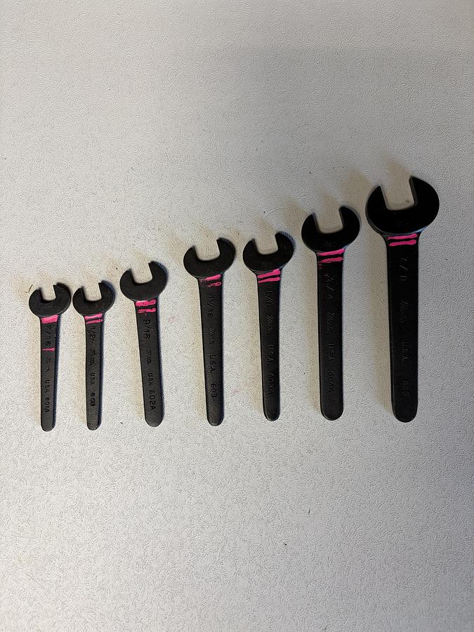 Used Martin Tools Wrench set Metric GHC-34