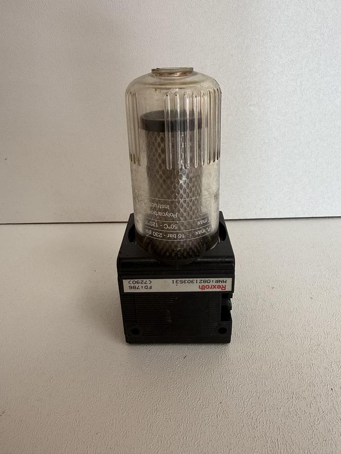 Used REXROTH 0821303631 Pneumatic Filter Element