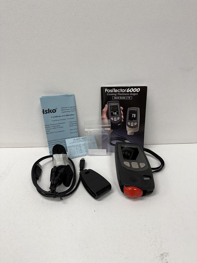 Used DeFelsko PosiTector 6000 Coating Thickness Gauge GHC-44