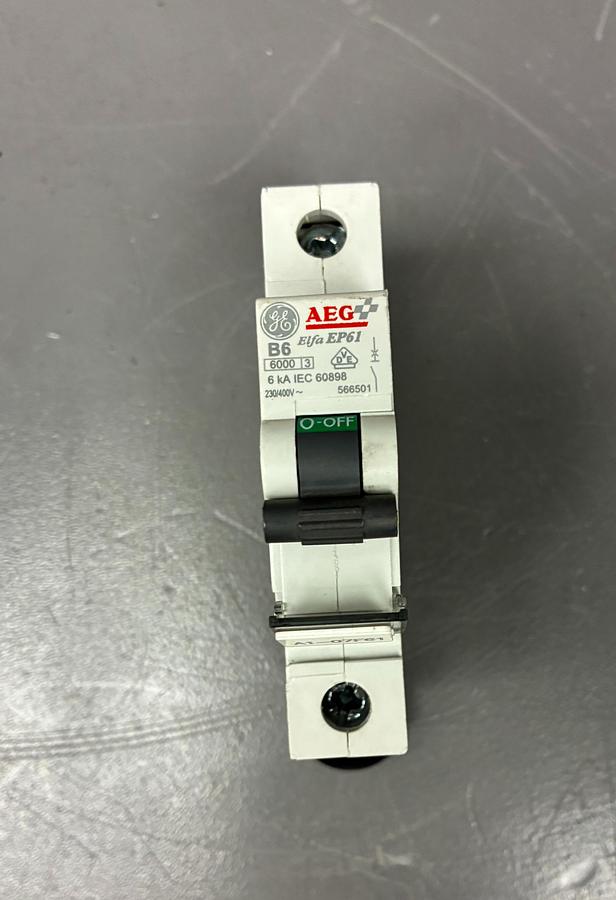 Used AEG Elfa EP61 B6 Cricut Breaker 230/400V GHC-38