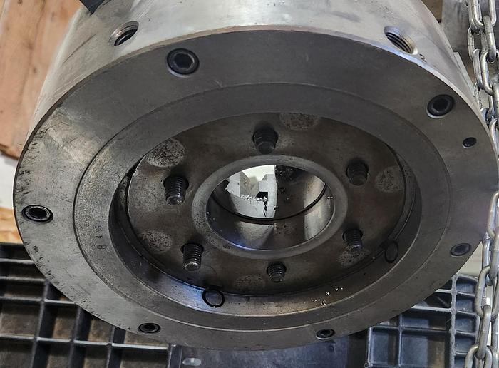 Used BUCK 12" THREE-JAW LATHE CHUCK w/ Jaws - GHB-9