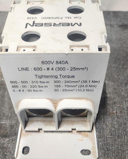 Used Mersen Ferraz Shawmut FSPDB5C Distribution Block - Used - GHB-70