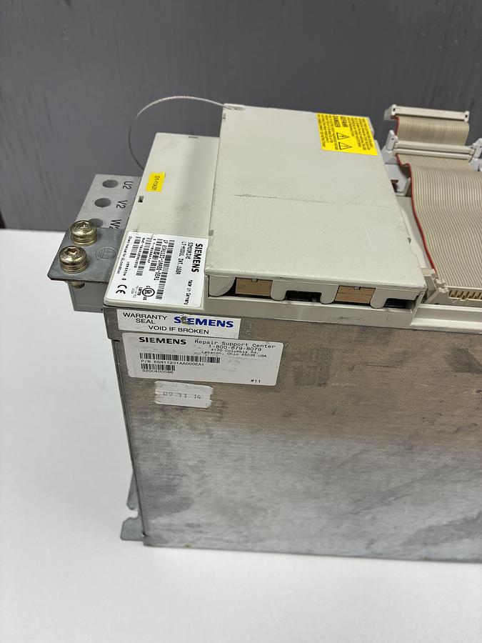 Used Siemens SIMODRIVE 611 1P 6SN1123-1AA00-0EA1 Power Module – Axis Module, 50A version A GHC-50