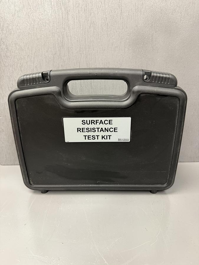 Used Desco 19784 Analog Surface Resistance Meter Kit GHC-24