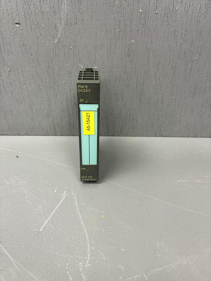 Used Siemens 6ES7 138-4CA00-0AA0 SIMATIC DP Terminal Module GHA-160 