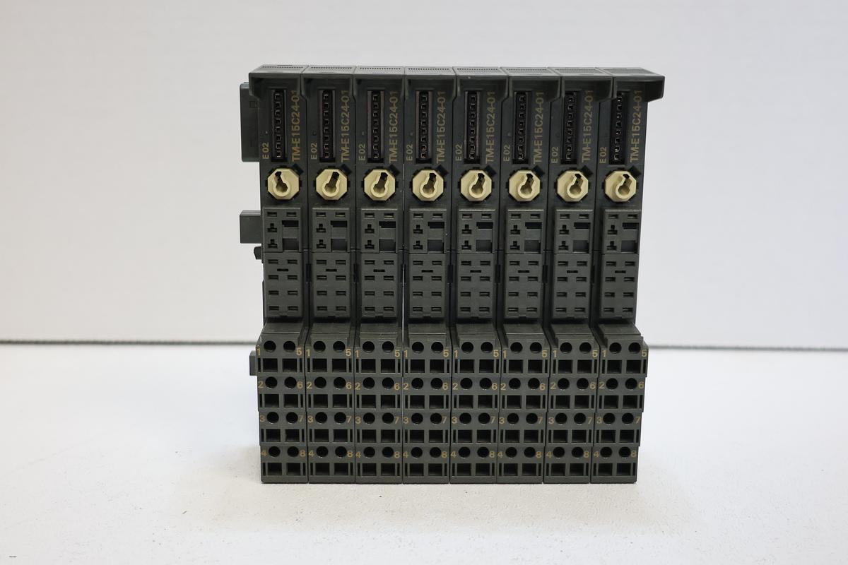 Used Siemens SIMATIC DP ET200S Terminal Modules Lot of 8 6ES7 193-4CB30-0AA0 TM-E15C24-01 