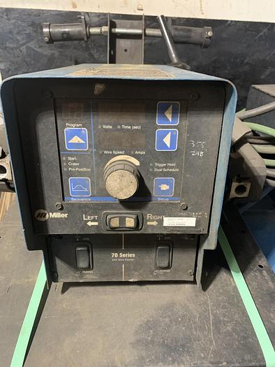 Used Miller Deltaweld 652 Dc Power Source With 70 Series 24V Wire Feeder GHC-co#4