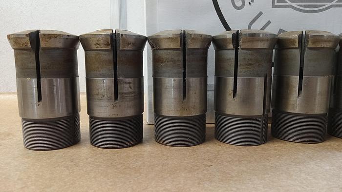 Used Lot of 10 S&M TD32 Collets GH504