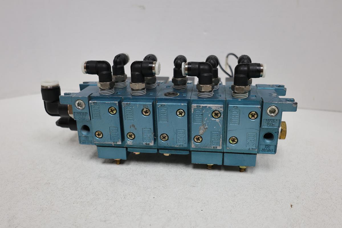 Used MAC VALVES 714C-12-PI-501CA PNEUMATIC SOLENOID VALVE – USED