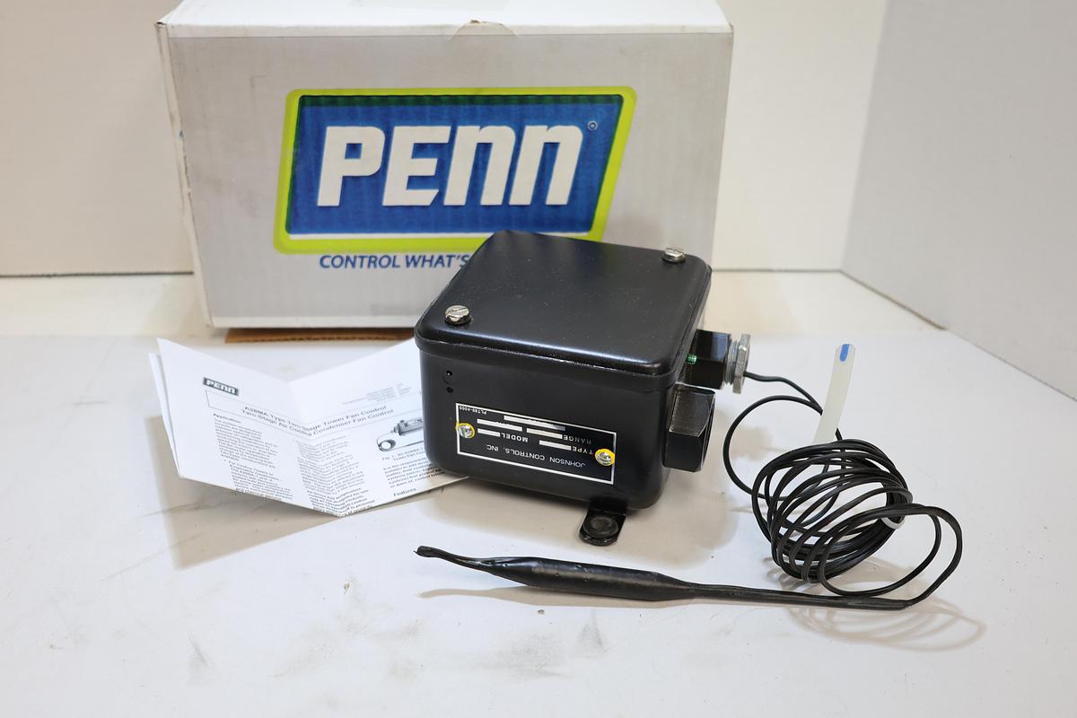 Johnson Controls PENN A28MA Two-Stage Fan Control 40-120°F New NOS