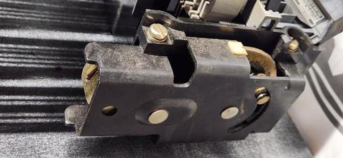 Used Allen-Bradley 1494V-DS100 Fusible Disconnect Switch w/Operator Handle & 1494V-FSR611 Fuse Block - GHA-174