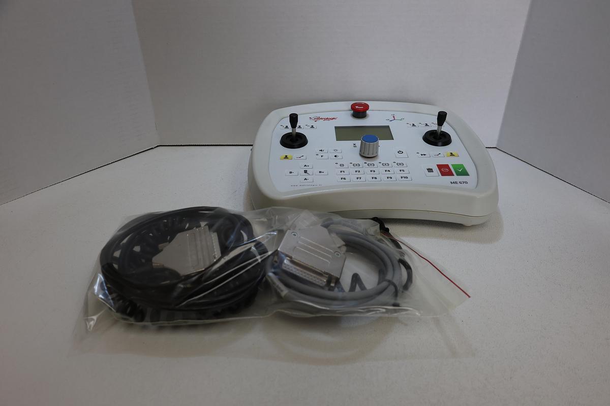 Used Metrologic Group ME670 CMM Control Pendant Operator Interface Panel