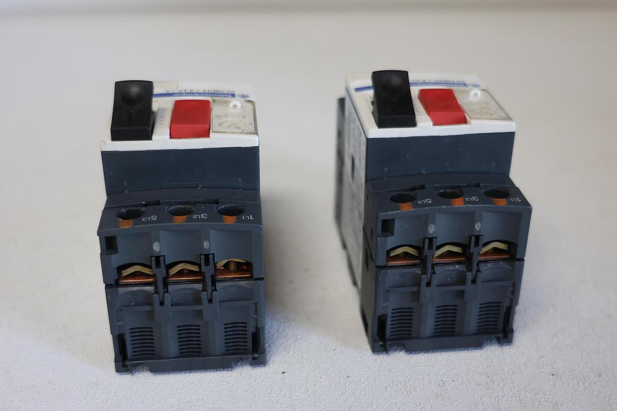 Used Telemecanique GV2ME05 Motor Circuit Breaker 0.63–1A (Schneider Electric) GHC-16