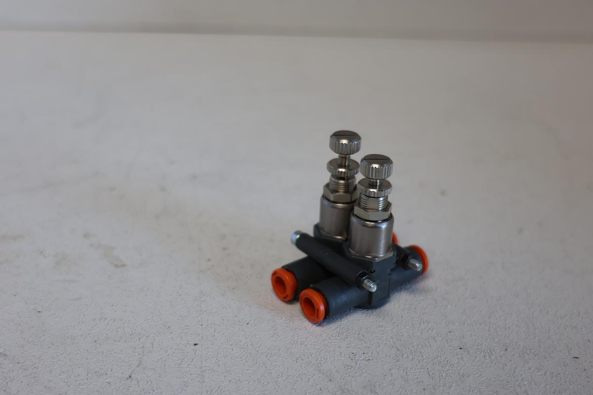 Used Metal Work Pneumatic RML Series Miniature Pressure Reducer – Model 9061316