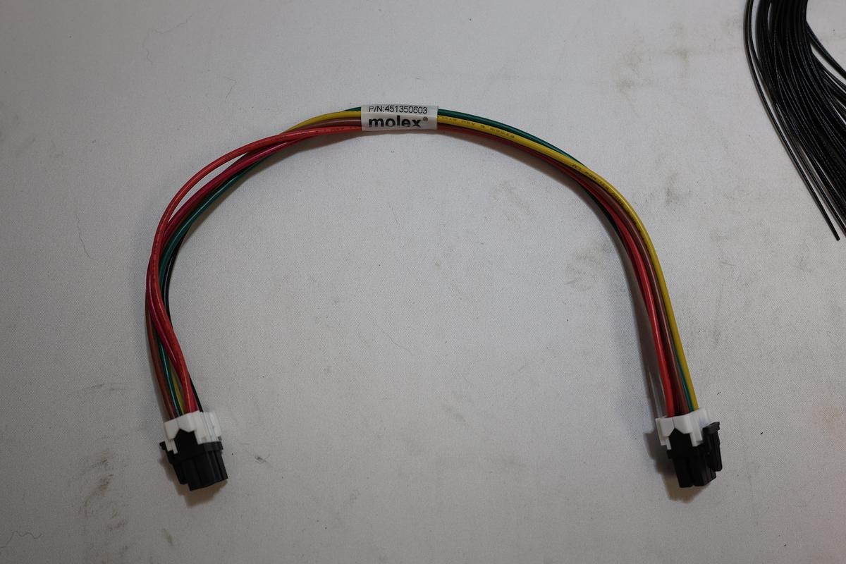Molex Custom Cable Harness Lot - SFSD Ribbon & Power Leads - New