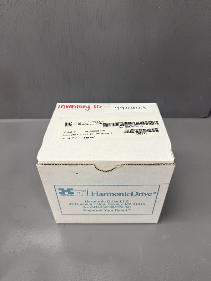 Used Harmonic Drive CSG-25-100-2A-GR-B CSG Size 25, Flange Output, Component Set, 100:1 Ratio GHC-45