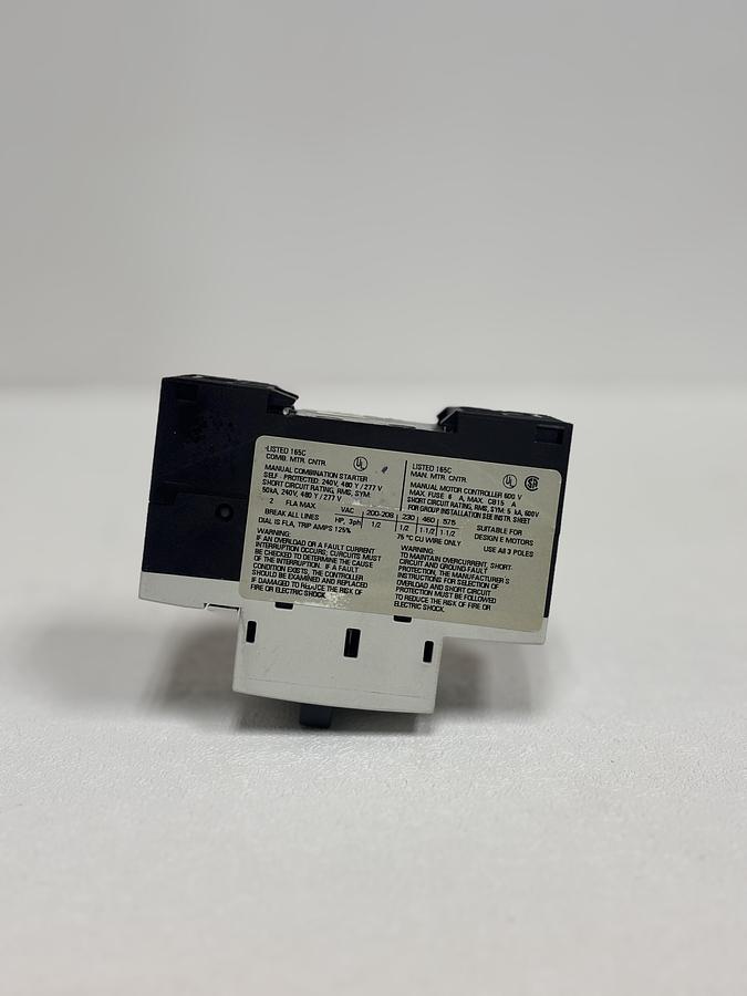 Used Siemens 3RV1011-1BA10 Circuit Breaker GHC-40 