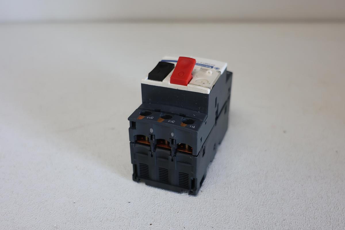 Used Telemecanique GV2ME14 Manual Motor Starter / Circuit Breaker – 6–10A Adjustable GHC-16