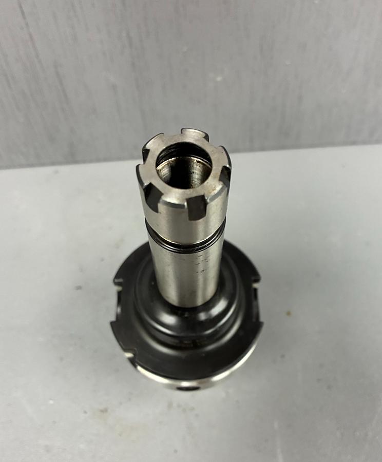 Used HSK A63 ER ER16X120 M E G2.5 20K RPM Collet Chuck Tool Holder HSKA63 GHC-6