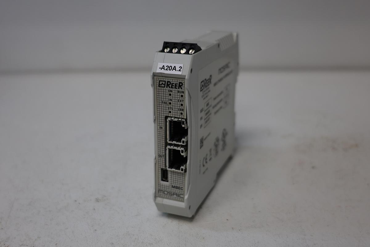 Used REER Mosaic MBEC Ethercat interface unit P/N 8040028 GHA-54