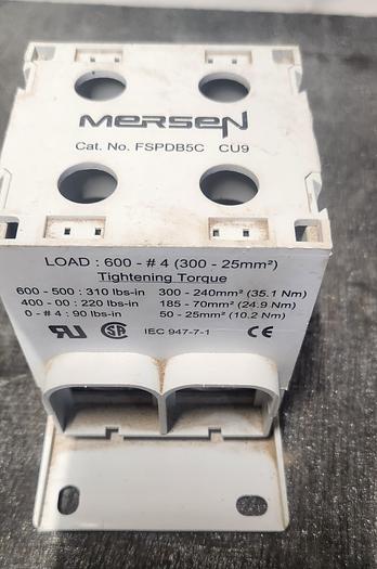 Used Mersen Ferraz Shawmut FSPDB5C Distribution Block - Used - GHB-70