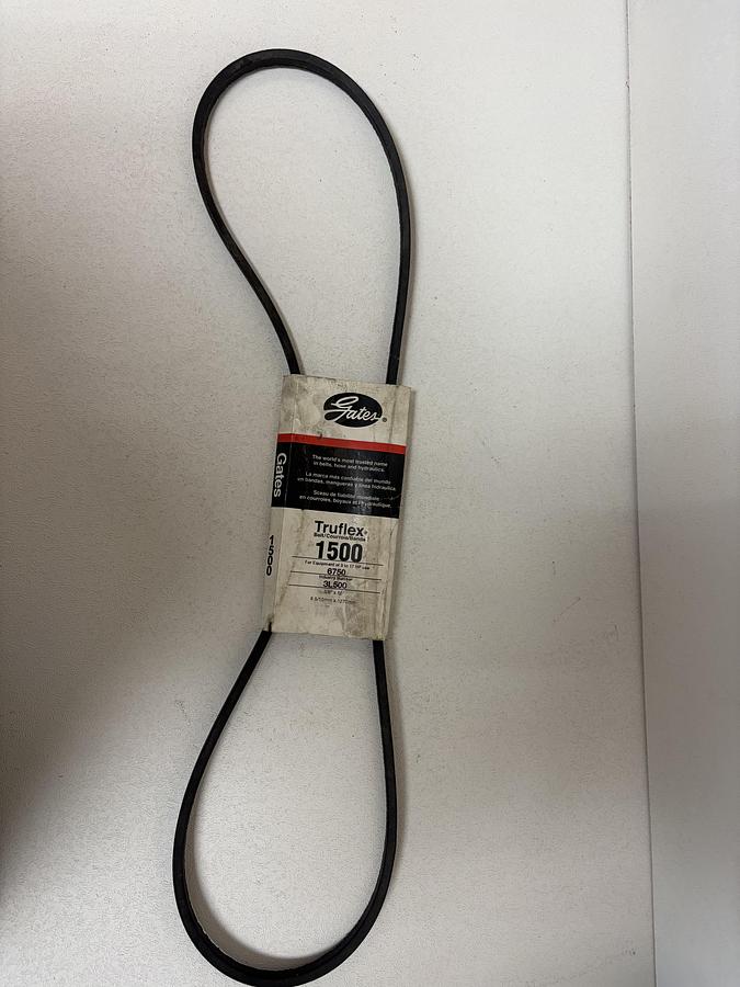 Used Gates 1500 Truflex V Belt 3L500 
