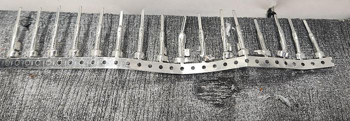 Lot of 14 MX150L Male Terminal 14-16 AWG Wire, Length 25.4mm, Tin Plated - GHGC-D2