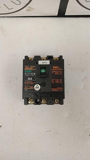 Used Fuji Auto Breaker EA33 30A 3 POLE GHA-157-C3