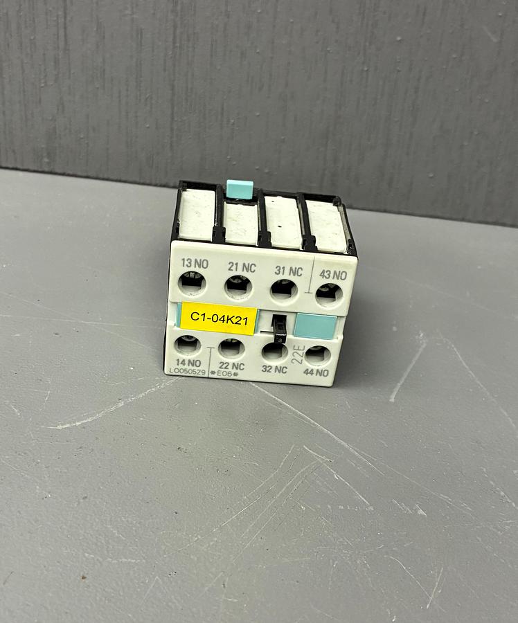 Used Siemens 3RH1921‑1HA22 Auxiliary Contact Block GHC-36