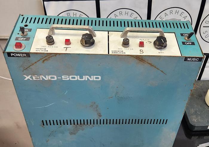 Used Xeno-Sound Auditorium Christie Amplifier 3AG-1/2A S.B. - GHB-36