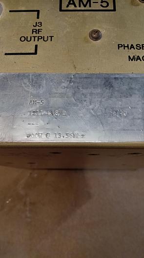 Used RF Plasma Products AM-5 AMPS-2A Advanced Energy AE RFPP 500W@13.56MHz GH503