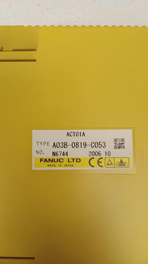 Used Fanuc ACT01A A03B-0819-C053 Counter Module GH500