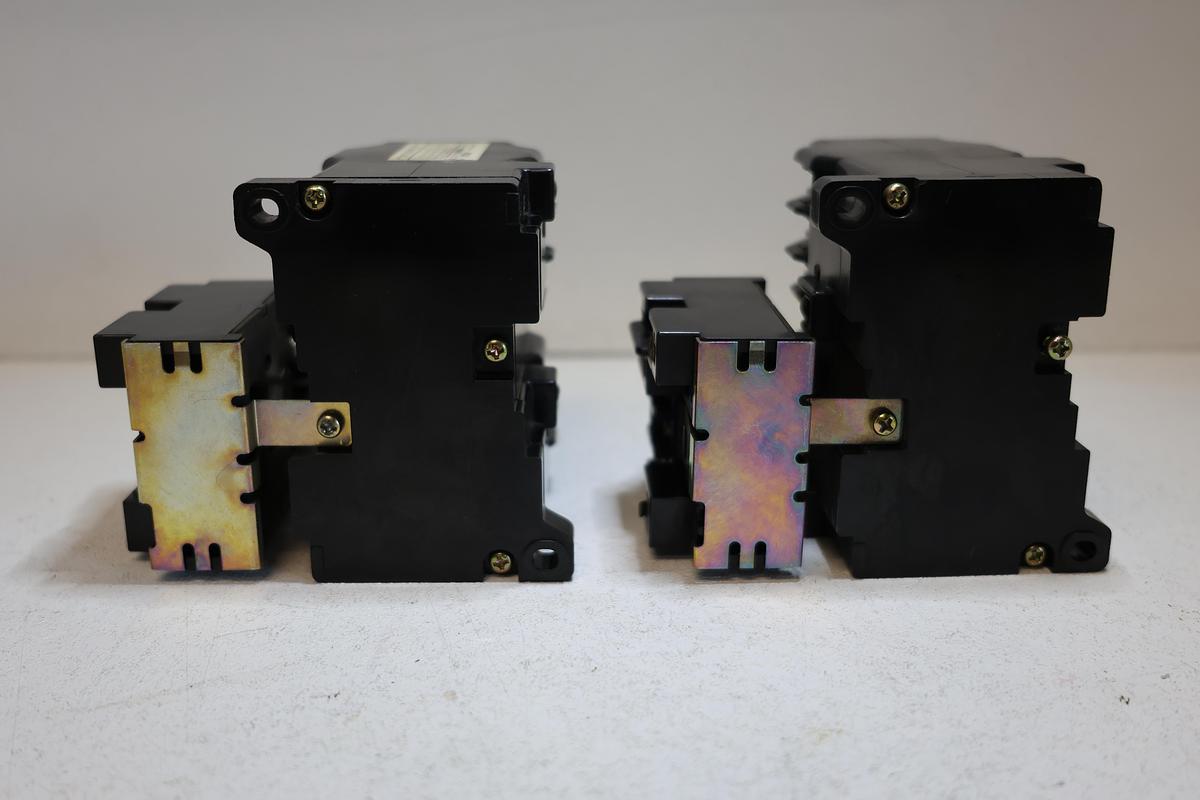 Used Fuji Electric SRCa3938-06RM Reversing motor starter contactor w/ TR-0 Relay (Lot of 2) GHA-186
